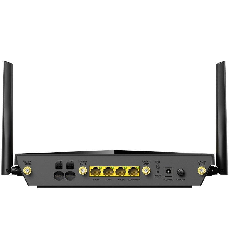 Cudy P5 wireless router Gigabit Ethernet Dual-band (2.4 GHz / 5 GHz) 5G Black Cudy P5 wireless router Gigabit Ethernet Dual-band (2.4 GHz / 5 GHz) 5G Black