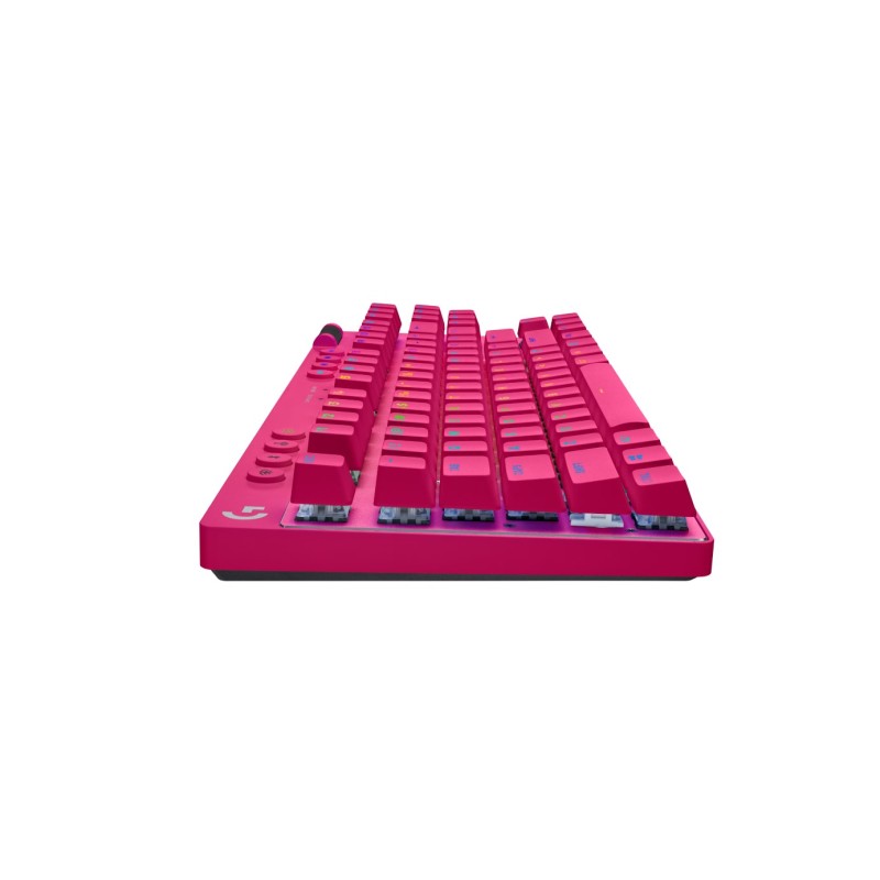 Logitech G PRO X TKL keyboard Gaming RF Wireless + Bluetooth QWERTY US International Pink Logitech G PRO X TKL keyboard Gaming RF Wireless + Bluetooth QWERTY US International Pink