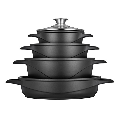 Smile MGK-17 soup pot Black Aluminium Smile MGK-17 soup pot Black Aluminium