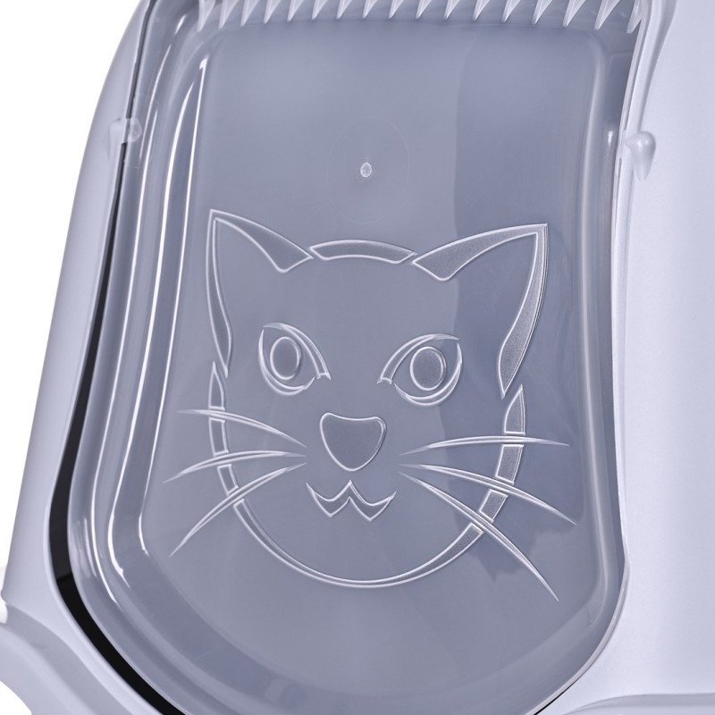 DIAMENTIQ BAYA light grey/dark grey - cat litter box - 55,5 x 40 x 38,7 cm DIAMENTIQ BAYA light grey/dark grey - cat litter box - 55,5 x 40 x 38,7 cm