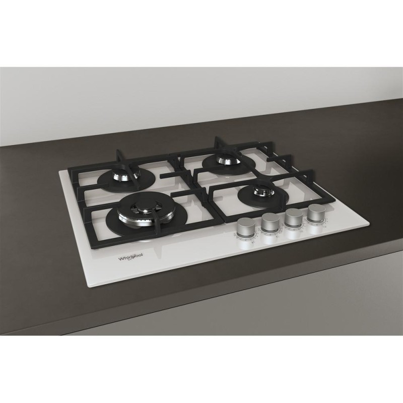 Whirlpool AKTL629/WH White Built-in 59 cm Gas 4 zone(s) Whirlpool AKTL629/WH White Built-in 59 cm Gas 4 zone(s)