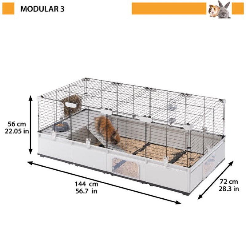 ZOLUX Neolife Connect - rabbit cage - 101,5x54x51cm ZOLUX Neolife Connect - rabbit cage - 101,5x54x51cm