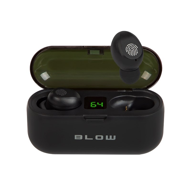 Headphones BLOW Earbuds BTE200 BLACK power bank 2000mAh Headphones BLOW Earbuds BTE200 BLACK power bank 2000mAh