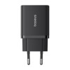 Baseus P10111404113-00 Cube USB-C / USB-A 30W mains charger Black Baseus P10111404113-00 Cube USB-C / USB-A 30W mains charger Black