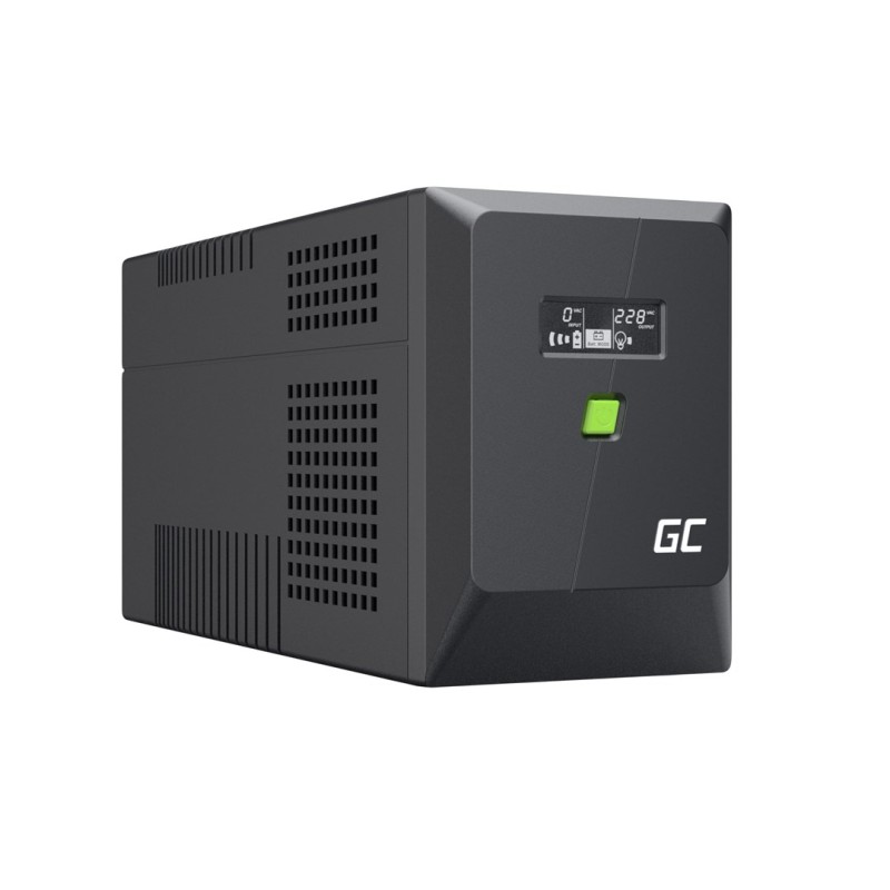 Green Cell uninterruptible power supply (UPS) Line-Interactive 1.5 kVA 900 W 4 AC outlet(s)