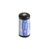 Battery 16340/R-CR123 3,7V Li-ion 650 mAh with protection Battery 16340/R-CR123 3,7V Li-ion 650 mAh with protection