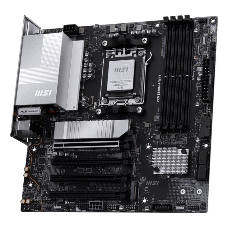 MSI PRO B850M-P WIFI AMD B850 Socket AM5 micro ATX