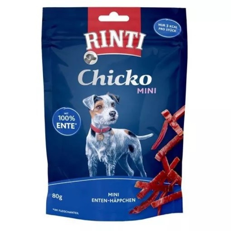 RINTI Chicko Mini Duck - dog treat - 80g RINTI Chicko Mini Duck - dog treat - 80g