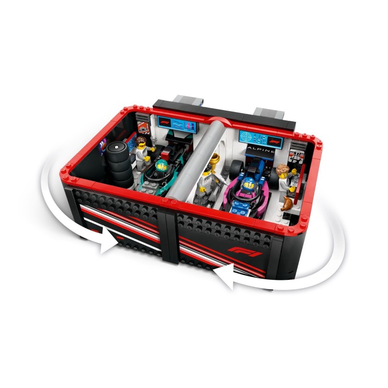 LEGO CITY 60444 F1 Garage & Mercedes-AMG & Alpine Cars LEGO CITY 60444 F1 Garage & Mercedes-AMG & Alpine Cars