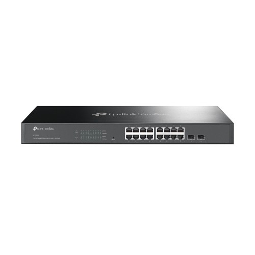 TP-Link Omada 16-Port Gigabit Smart Switch with 2 SFP Slots TP-Link Omada 16-Port Gigabit Smart Switch with 2 SFP Slots