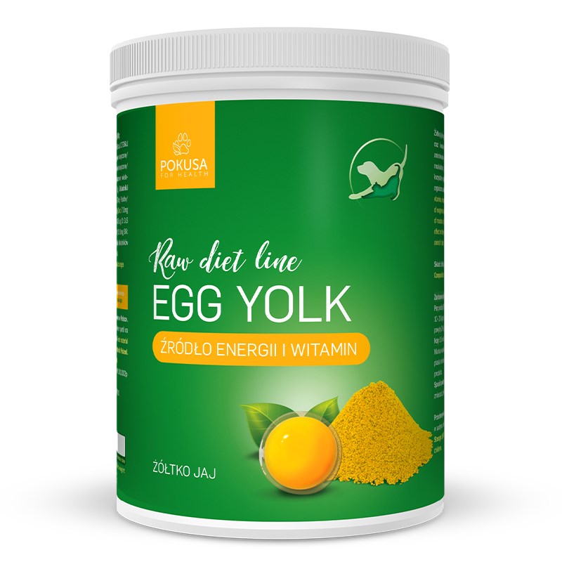 POKUSA Egg Yolk RawDietLine - supplements for dogs and cats - 800 g POKUSA Egg Yolk RawDietLine - supplements for dogs and cats - 800 g