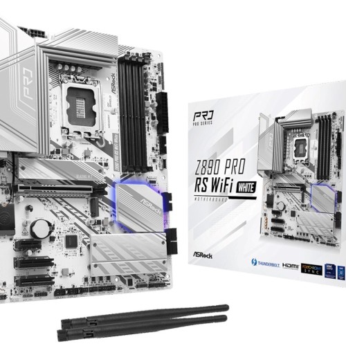 ASRock Z890 Pro RS WiFi White - Motherboard ASRock Z890 Pro RS WiFi White - Motherboard