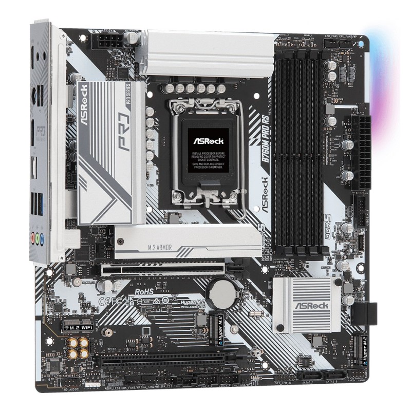 Asrock B760M Pro RS Intel B760 LGA 1700 micro ATX Asrock B760M Pro RS Intel B760 LGA 1700 micro ATX