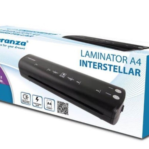 Esperanza A4 Hot / cold laminator 250 mm/min Black Esperanza A4 Hot / cold laminator 250 mm/min Black