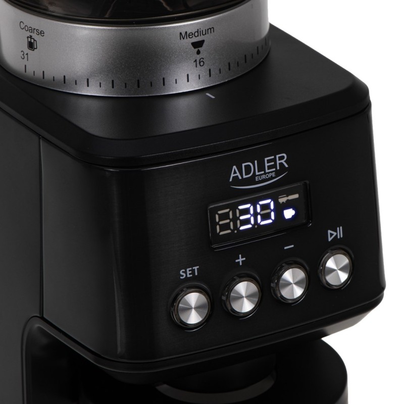 Adler AD 4300 Burr coffee grinder black