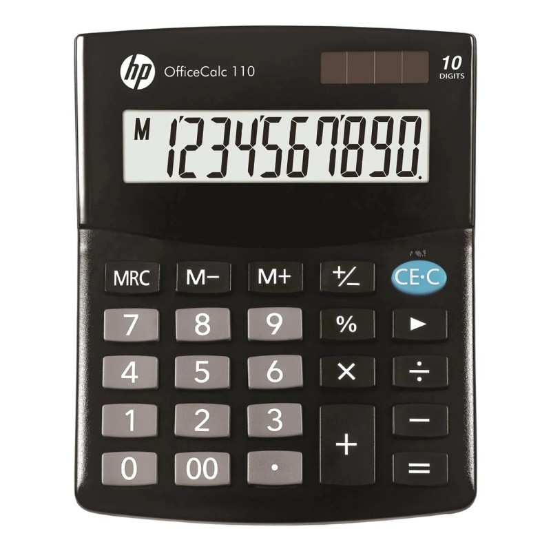 HP-OC 110/INT BX office calculator black HP-OC 110/INT BX office calculator black