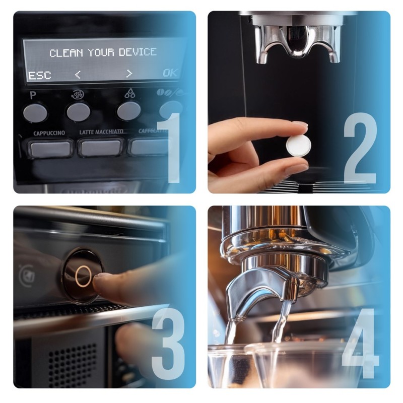 Frischer coffee machine cleaning tablets 60 pcs. Frischer coffee machine cleaning tablets 60 pcs.