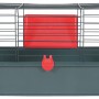 ZOLUX Classic 80 grey/red - cage for rodents