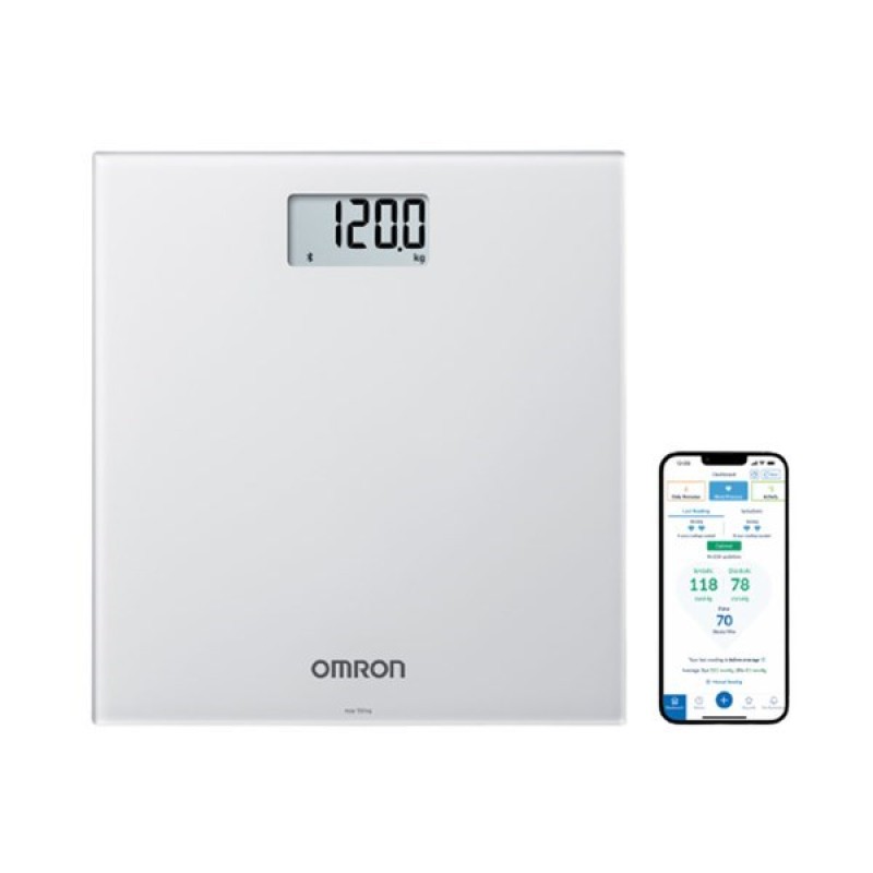 OMRON BATHROOM SCALE HN-300T2-EGY INTELLI IT WHITE OMRON BATHROOM SCALE HN-300T2-EGY INTELLI IT WHITE