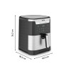 TEFAL Easy Fry & Grill EY801D 6.5 L Stand-alone 1650 W Hot air fryer Stainless steel TEFAL Easy Fry & Grill EY801D 6.5 L Stand-alone 1650 W Hot air fryer Stainless steel
