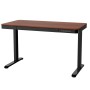 Tuckano Electric height adjustable desk ET119W-C Black/Walnut