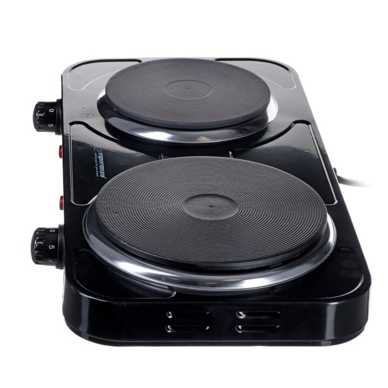 Esperanza EKH014K Electric Stove 2 zone (s), Black Esperanza EKH014K Electric Stove 2 zone (s), Black