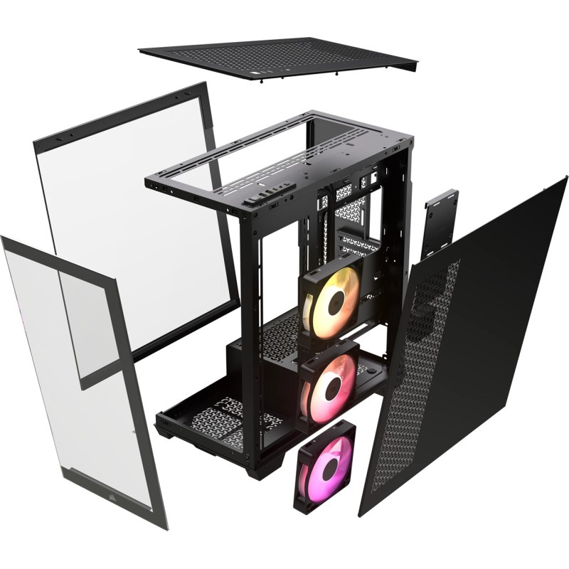 Corsair iCUE LINK 3500X RGB Midi Tower Black Corsair iCUE LINK 3500X RGB Midi Tower Black