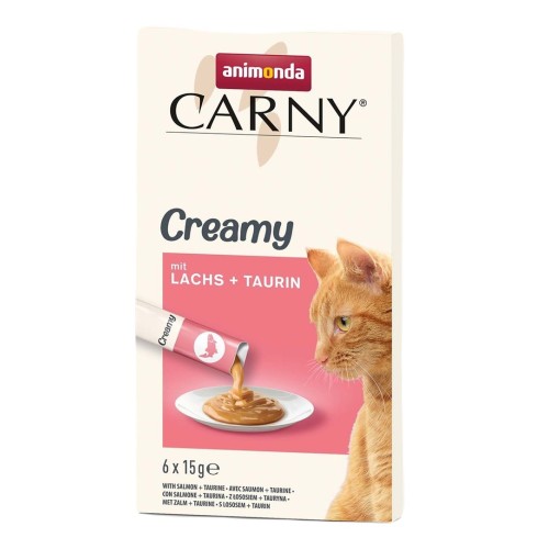 ANIMONDA Carny Salmon with taurine - cat treats - 6 x 15g ANIMONDA Carny Salmon with taurine - cat treats - 6 x 15g