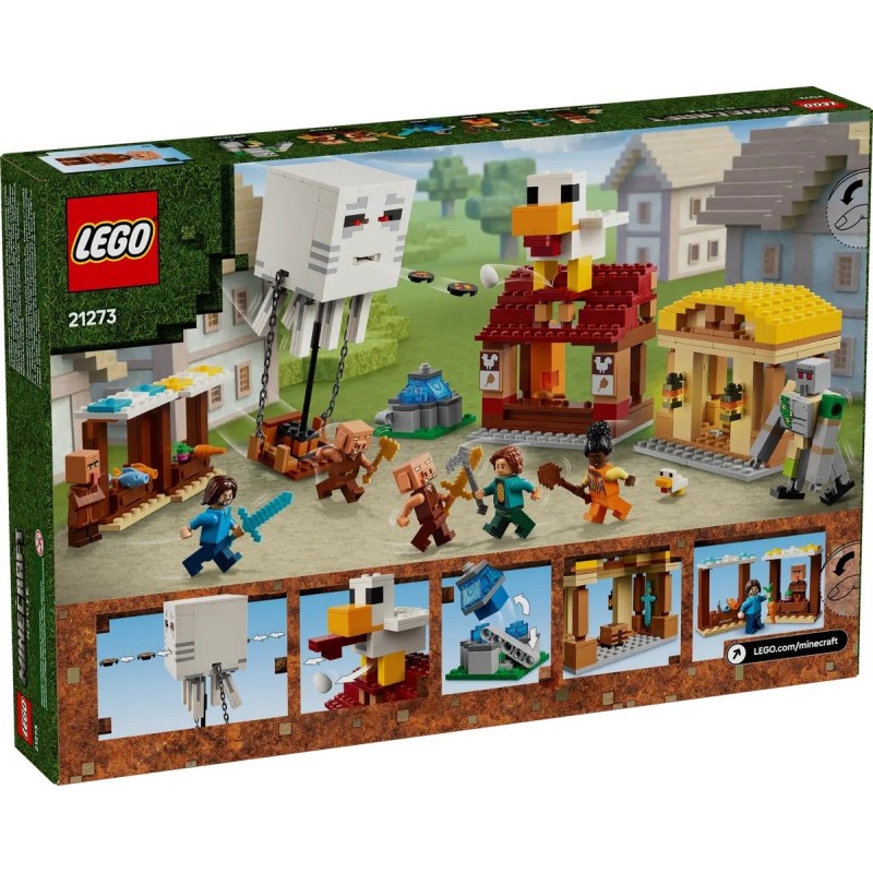 LEGO MINECRAFT 21273 The Ghast Balloon Village Attack LEGO MINECRAFT 21273 The Ghast Balloon Village Attack