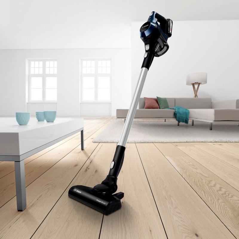 Bosch Serie 6 BBS611PCK stick vacuum/electric broom 2-in-1 stick vacuum Battery Dry Hygiene Filter Bagless Blue 2.5 Ah Bosch Serie 6 BBS611PCK stick vacuum/electric broom 2-in-1 stick vacuum Battery Dry Hygiene Filter Bagless Blue 2.5 Ah