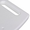 Rectangular shower stool with height adjustment Rectangular shower stool with height adjustment
