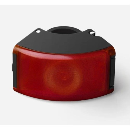 BOOKMAN Curve Rear bicycle light Black, Red