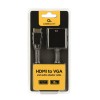 Gembird A-HDMI-VGA-03 video cable adapter 0.15 m HDMI Type A (Standard) VGA (D-Sub) Black Gembird A-HDMI-VGA-03 video cable adapter 0.15 m HDMI Type A (Standard) VGA (D-Sub) Black