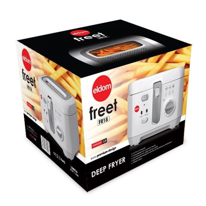 Fryer ELDOM FR18 capacity 2.5 liter Fryer ELDOM FR18 capacity 2.5 liter
