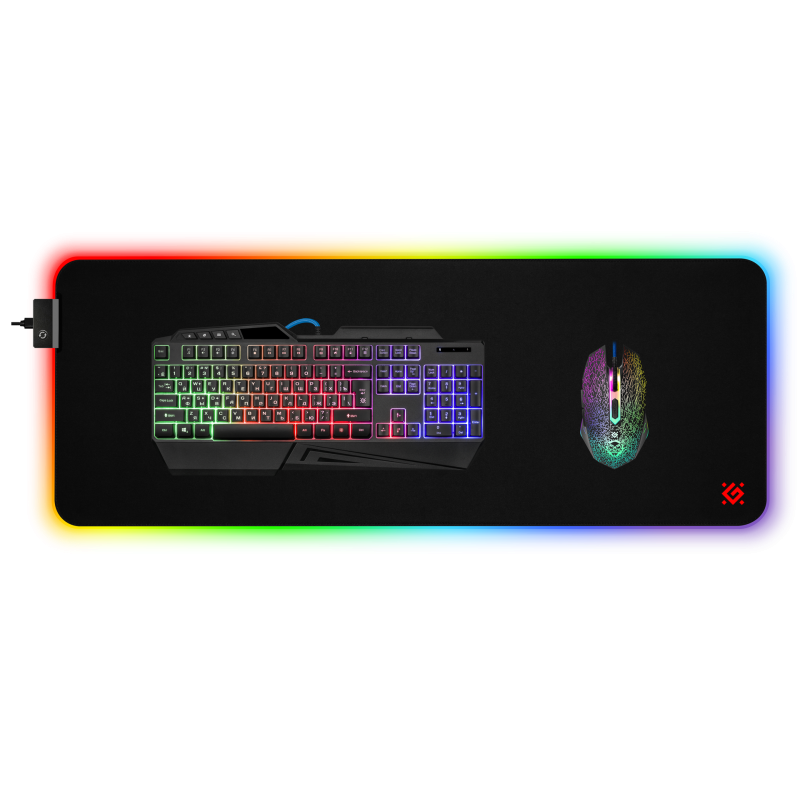 DEFENDER GAMING ULTRA LIGHT LED pad 900x350x4mm DEFENDER GAMING ULTRA LIGHT LED pad 900x350x4mm
