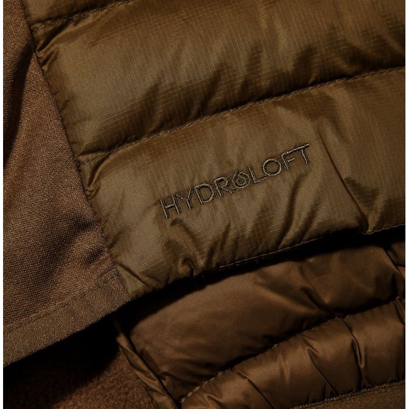 Men's Berghaus Hooded Hybrid Jacket size M brown Men's Berghaus Hooded Hybrid Jacket size M brown