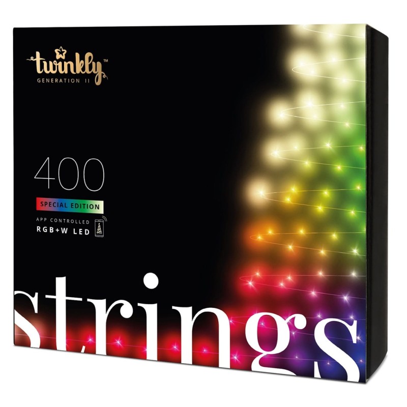 TWINKLY Strings 400 Special Edition (TWS400SPP-BEU) Smart Christmas tree lights 400 LED RGB+W 32 m TWINKLY Strings 400 Special Edition (TWS400SPP-BEU) Smart Christmas tree lights 400 LED RGB+W 32 m