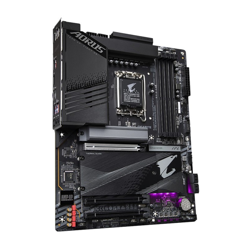 GIGABYTE Z790 AORUS ELITE DDR4 Motherboard - Supports Intel Core 14th Gen CPUs, 16*+1+2 Phases Digital VRM, up to 5333MHz DDR4 (OC), 4xPCIe 4.0 M.2, 2.5GbE LAN, USB 3.2 Gen 2 GIGABYTE Z790 AORUS ELITE DDR4 Motherboard - Supports Intel Core 14th Gen CPUs, 16*+1+2 Phases Digital VRM, up to 5333MHz DDR4 (OC), 4xPCIe 4.0 M.2, 2.5GbE LAN, USB 3.2 Gen 2