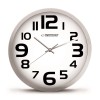 Esperanza EHC013W Wall Clock - Zurich - Black Quartz clock Oval Black, White