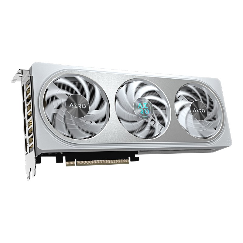 GIGABYTE GeForce RTX 5060 Ti AERO OC 8G Graphics Card - 8GB GDDR7, 128bit, PCI-E 5.0, 2647MHz Core Clock, 3 x DisplayPort, 1 x HDMI, GV-N506TAERO OC-8GD GIGABYTE GeForce RTX 5060 Ti AERO OC 8G Graphics Card - 8GB GDDR7, 128bit, PCI-E 5.0, 2647MHz Core Clock, 3 x DisplayPort, 1 x HDMI, GV-N506TAERO OC-8GD