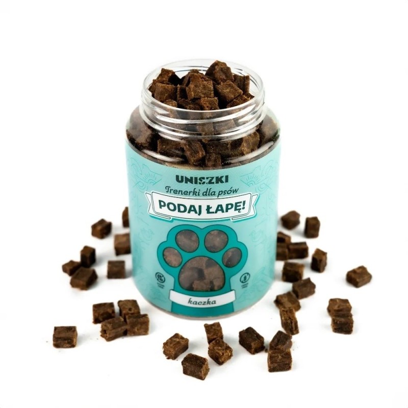 UNISZKI Podaj łapę Duck - dog treat - 210g UNISZKI Podaj łapę Duck - dog treat - 210g