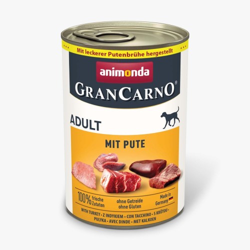 ANIMONDA GranCarno Adult Turkey - wet dog food - 400g ANIMONDA GranCarno Adult Turkey - wet dog food - 400g