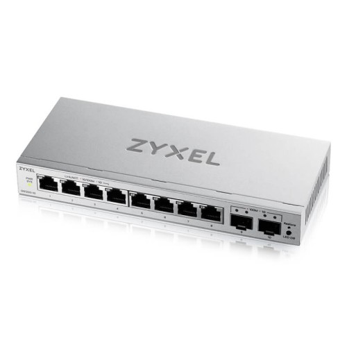 Zyxel GS1200-10v3 Managed L2 Gigabit Ethernet (10/100/1000) Desktop Grey Zyxel GS1200-10v3 Managed L2 Gigabit Ethernet (10/100/1000) Desktop Grey
