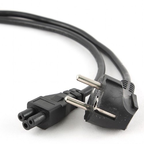 Gembird PC-186-ML12-3M power cable Black CEE7/7 C5 coupler Gembird PC-186-ML12-3M power cable Black CEE7/7 C5 coupler