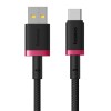 Baseus Dura USB Type A to Type C 60 W fast charging cable 1 m Black, Red
