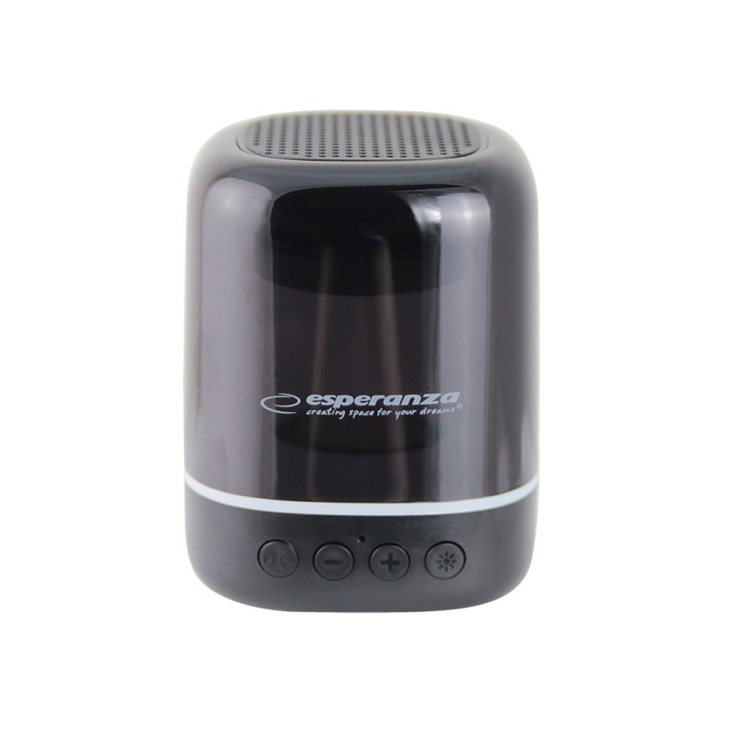 Esperanza EP154 BT FM LED RGB Speaker Black 3W Esperanza EP154 BT FM LED RGB Speaker Black 3W