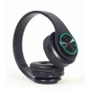 Gembird BHP-LED-01 headphones/headset Wired & Wireless Head-band Music/Everyday Micro-USB Bluetooth Black