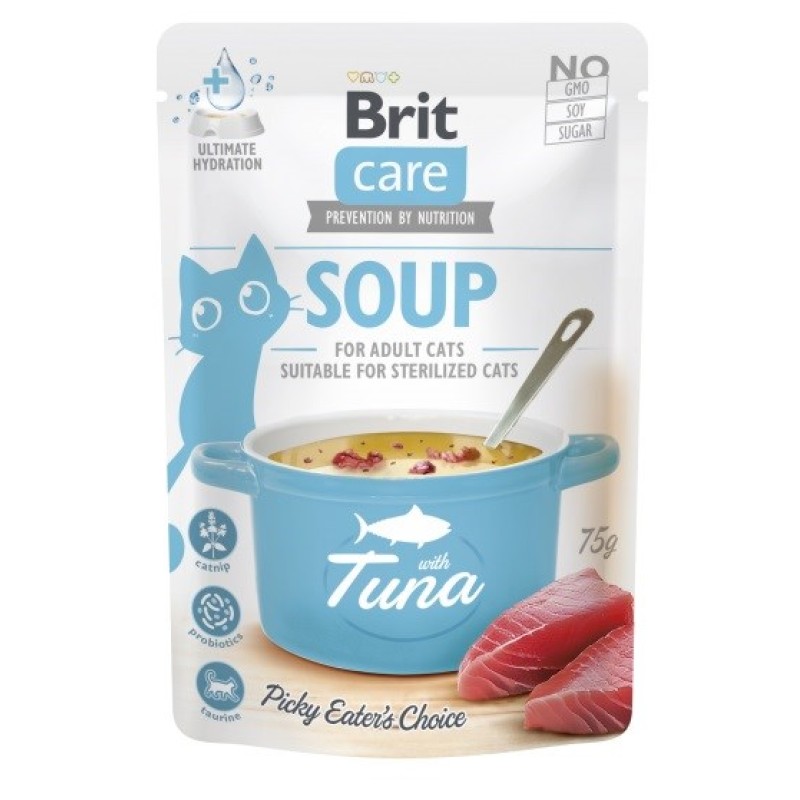 BRIT Care Soup Tuna - soup for cat - 75g BRIT Care Soup Tuna - soup for cat - 75g