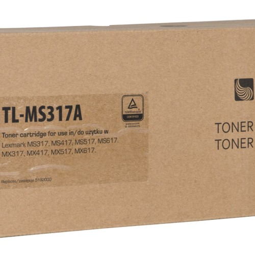 Actis TL-MS317A toner (replacement for Lexmark 51B2000; Standard; 2500 pages; black)