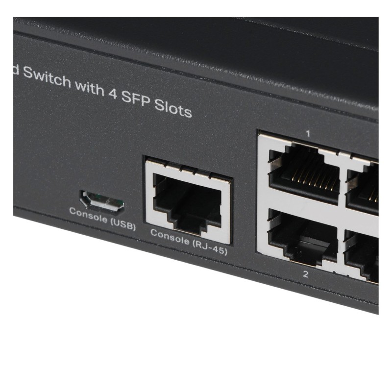 TP-Link Omada 24-Port Gigabit L2+ Managed Switch with 4 SFP Slots TP-Link Omada 24-Port Gigabit L2+ Managed Switch with 4 SFP Slots